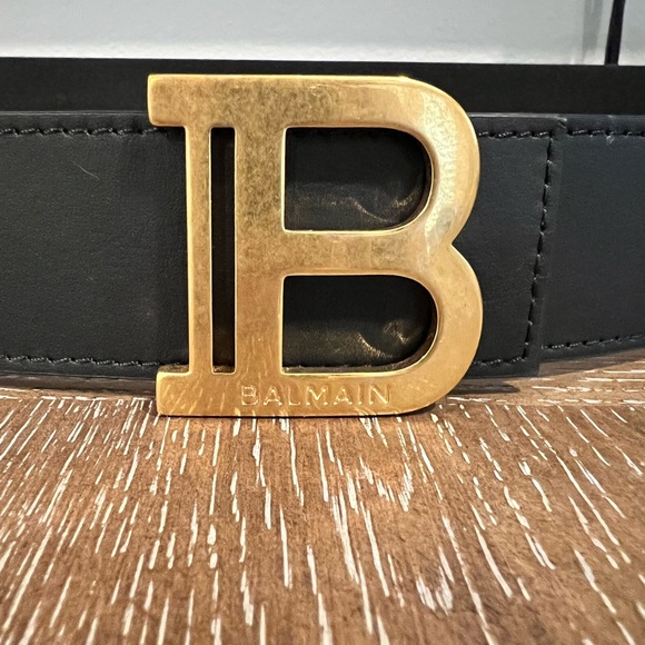 Balmain B Logo Buckle Belt - Picture 2 of 5